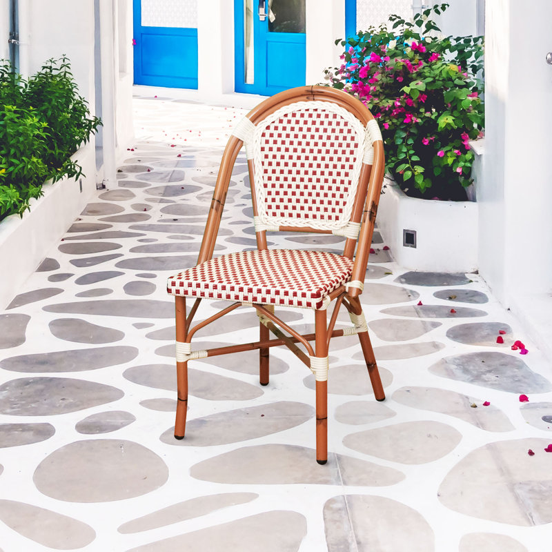 Chaise de patio Paris Paris, Rouge