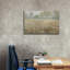  «Champ de fleurs», art mural sur toile avec lettres et lignes, 40 po x 26 po-1775978375
