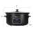 HomeCookin Programmable Slow Cooker 6QT Black-88793418-88793417
