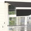 Outsunny 250cm W x 200cm D Polyester Cover Retractable Patio Awning-111011432