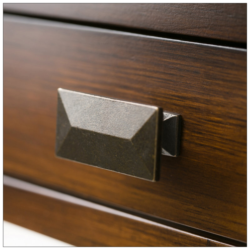 Artisan - Console canapé - brun roux, Bois