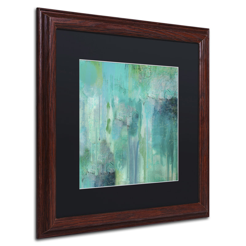 «Aqua Circumstance II» par Color Bakery, reproduction d'art sur toile, H 18,75 po x l 18,75 po x P 0,75 po