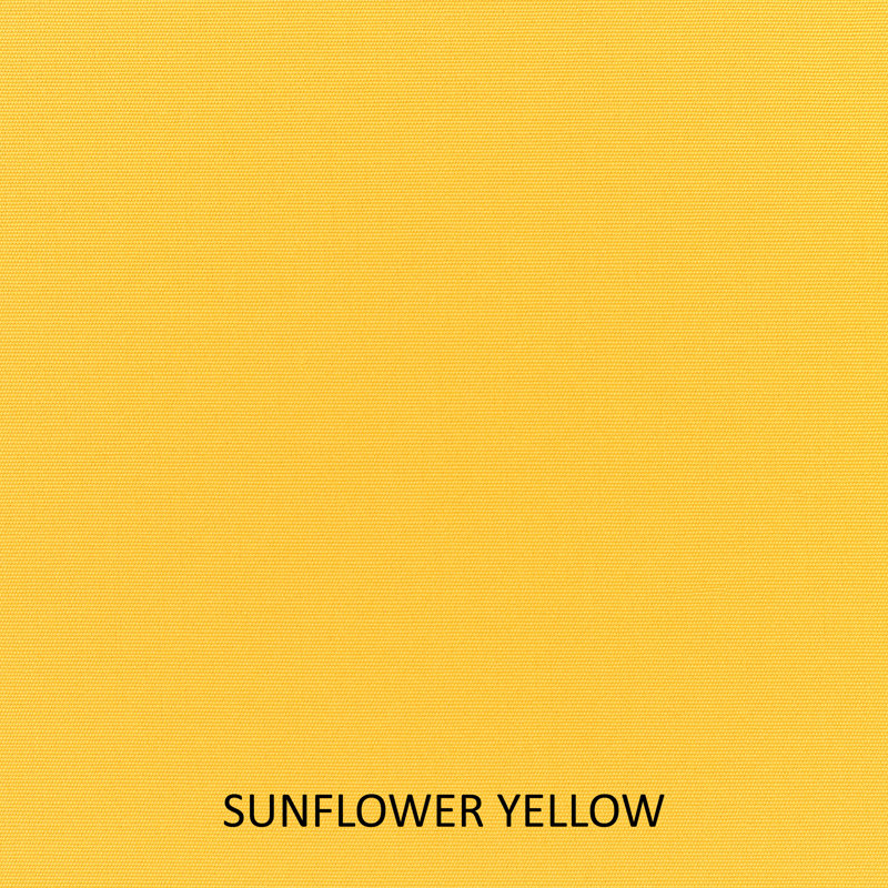 Coussin de siège intérieur/extérieur Sunbrella, H 2 po x l 40 po x P 17 po, Toile Sunbrella® jaune tournesol