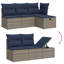  Ensemble de canapé de patio 6 pièces avec coussins en rotin de polyester-1120598110-1120598111