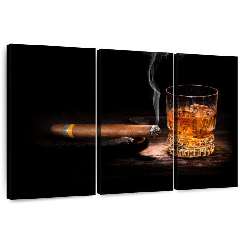 Yarlin Eat Drink Love Whisky, H 48 po x l 74 po