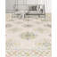 Tapis beige noué à la main de haute qualité