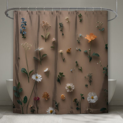 Rideaux de douche assortis Wildflowers