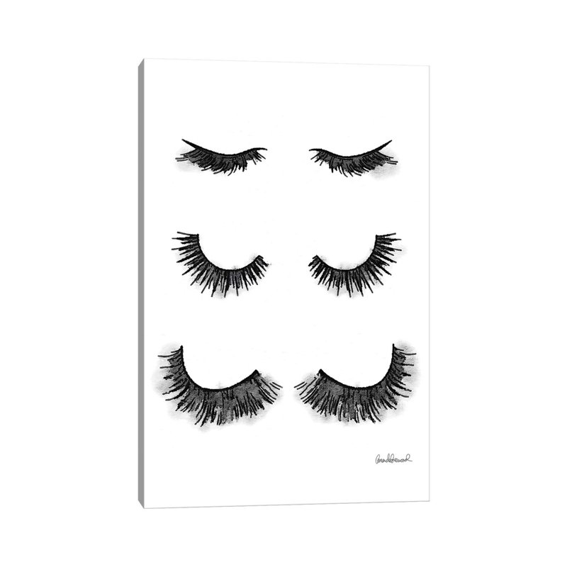 Lash Set by Amanda Greenwood - Painting on Canvas, Wrapped Canvas, 66.04 cm H x 45.72 cm W x 3.175 cm D