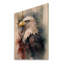 Fairmeade Eagle Portrait II sur bois-1099749964