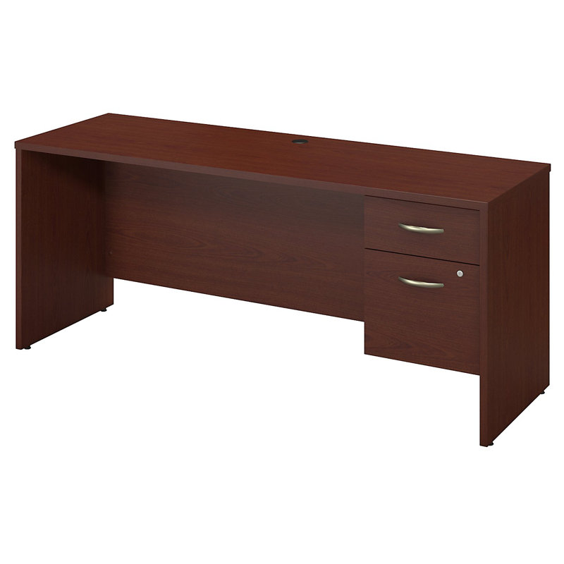 Bureau Ringold Series C, Acajou, H 30 po x l 60 po x p 24 po