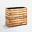 Large Rectangular Planter - Metal Rectangular Planter Box with Drainage Holes for Indoor and Outdoor Use-793186020