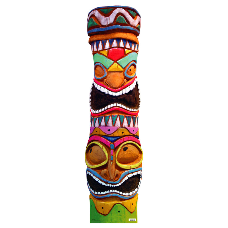 Support en carton tiki gods Cartoons