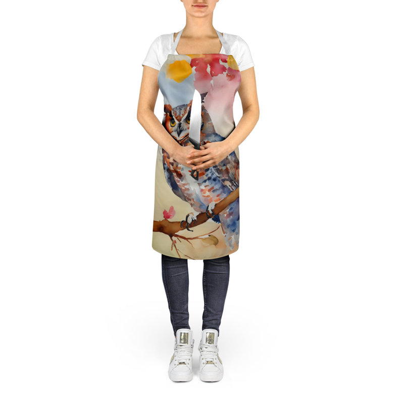 No Pattern Bib Apron