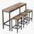 3 - Person Four Leg Dining Set-983506677-983506678