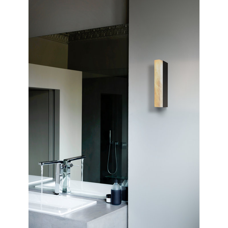 Artes 1 - Light LED Flush Mounted Sconce, Bronze