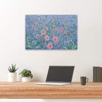 Blossoms And Branches French Garden Purple Art