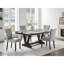 1319 Black And White Dining Table