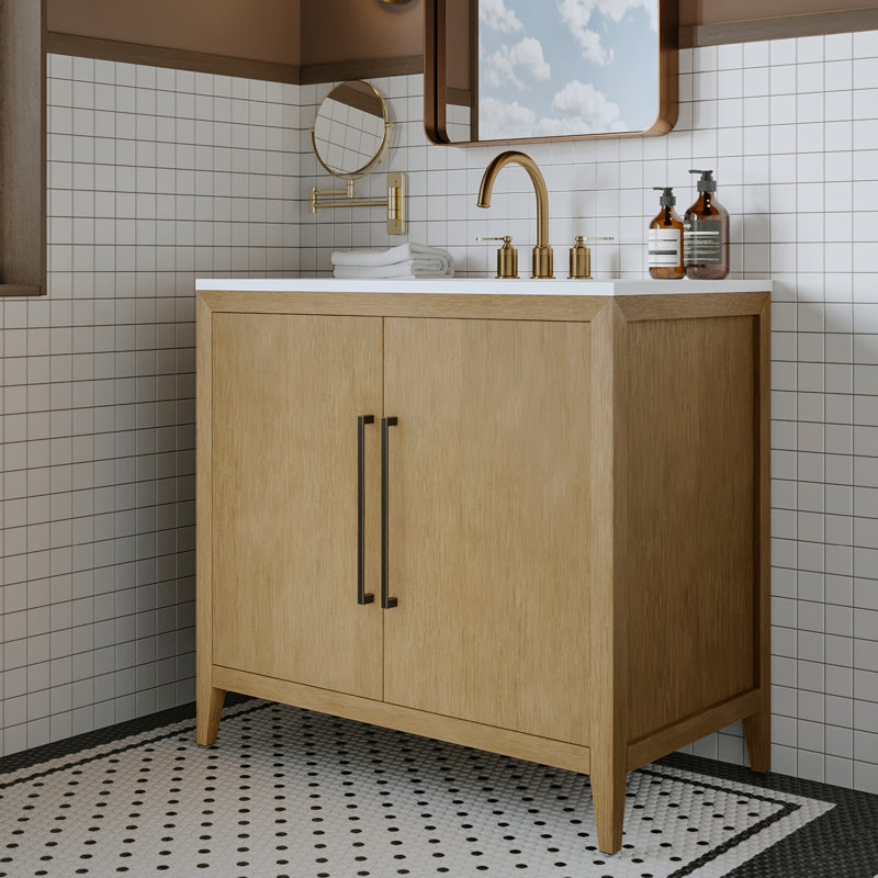 36" Single Vanity With Quartz Top