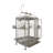 Chiani 66'' Iron Play Top Floor Bird Cage with Wheels-3277879