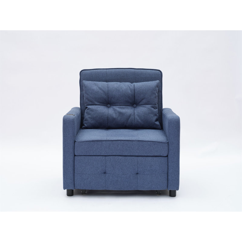 Canapé-lit convertible 3 en 1 Sleeper Chair, Marine