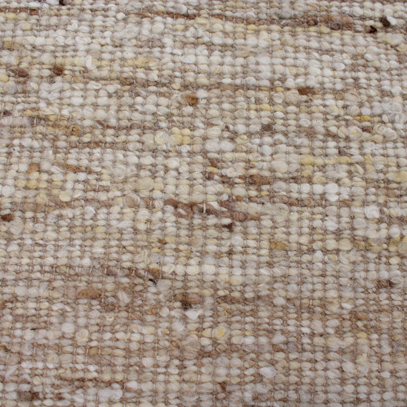 Rafael Wool Area Rug in Light Pink, Rectangle 6' x 9'