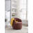 Swivel Accent Armchair Barrel Chair With Powder Coating Metal Ring-1135975729
