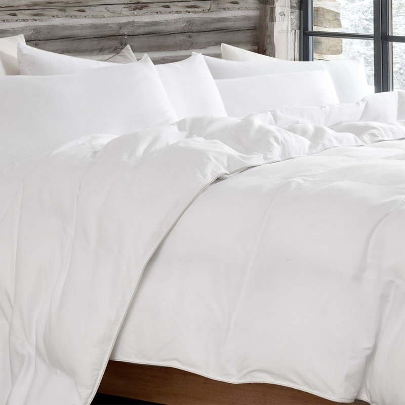 White Queen Microfiber Cooling Comforter Set