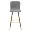 Frye Upholstered Counter Stool with Metal Frame-425581788