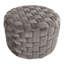Repose-pieds rond 24 po en velours-133256834