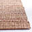 Iffath Natural Fiber Flat Weave Jute/Cotton Geometric Rug in Rust/Natural-518054951