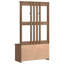  Hall Tree Acacia Wood Finish Solid Pine Wood, Engineered Wood-642105715