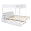 Lit superposé avec lit gigogne, rangement et bureau-769828144-769828146
