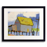 Clam Shack Print by Phyllis Adams