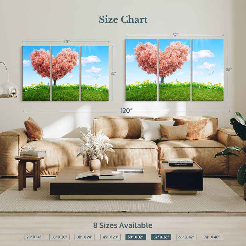 Arbre Hardie Spring Heart, H 32 po x l 50 po