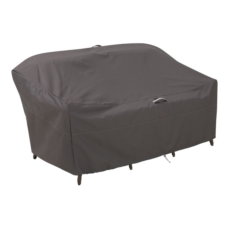 Khalil Water-Resistant Deep Seated Patio Loveseat Cover, 34" H x 106" W x 42" D