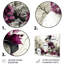 «White Winter Wonder Accents With Purple - Christmas Snowman», ensemble d'art mural-107191118-107191119
