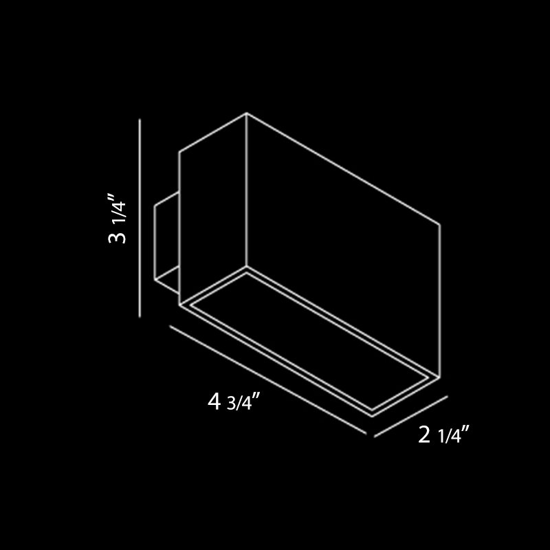 Cordell Wall Light, Aluminum
