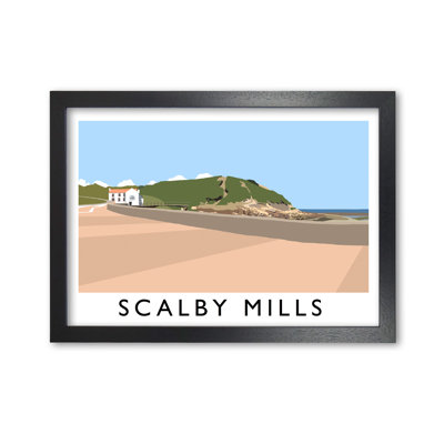 Scalby Mills by Richard O'Neill - Single Picture Frame Print