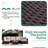 7-Piece Outdoor Rattan Seating Set with Cushions-1381026681