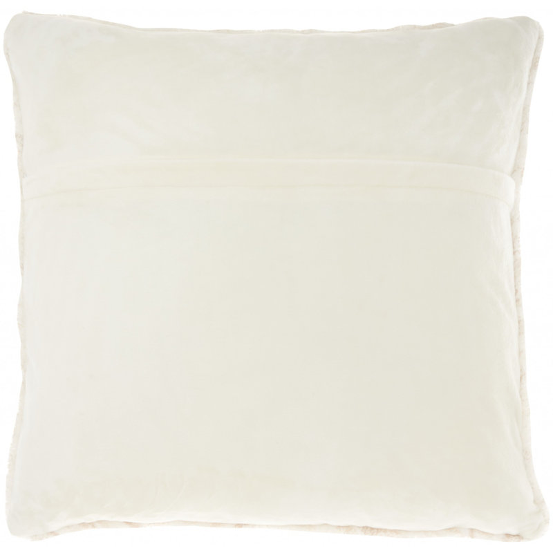 Square Pillow Cover & Insert, Cream