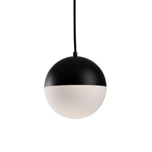 Monae Single Light Glass Dimmable LED Pendant