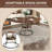 Round Extendable Dining Table