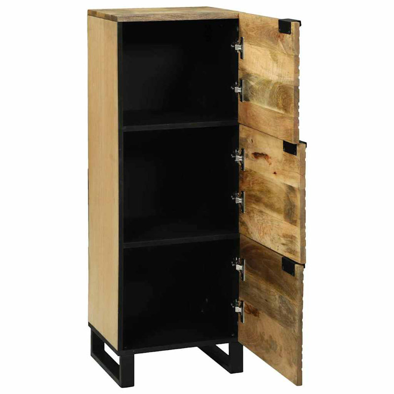 40cm Solid Wood Sideboard, Brown