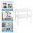 Jovee Cabinet Shelving Rack