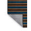 Tapis brun à rayures horizontales lavable à la machine-1343974845