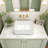 APRESSHUI Bathroom Sink 15'' Ceramic Rectangular Bathroom Sink-98564210