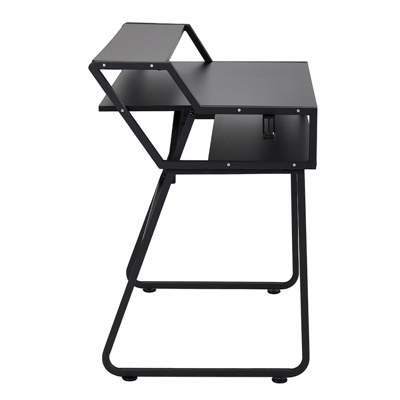 Adjustable Metal Base Computer Desk