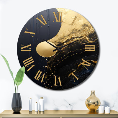 Metal Wall Clock