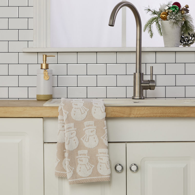 SNOWMAN JACQUARD HAND-TAN