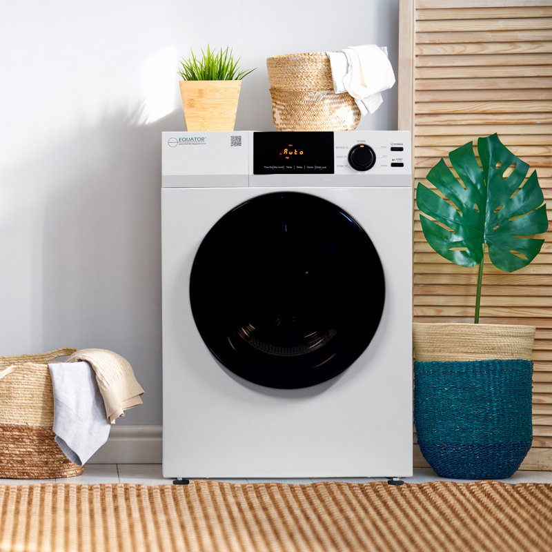 Equator 24" White Portable Vented Dryer with Moisture Sensing